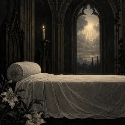 Ample Make This Bed. - poem by - Emily Dickinson