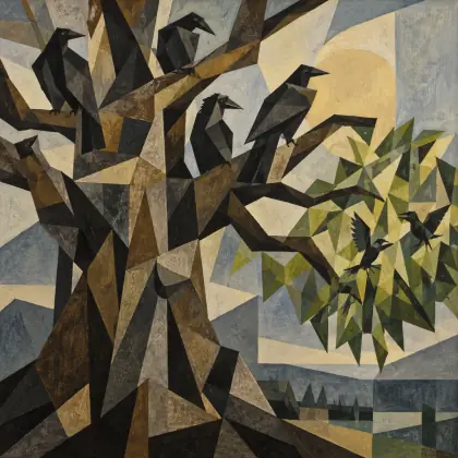 An Antiquated Tree - poem by - Emily Dickinson