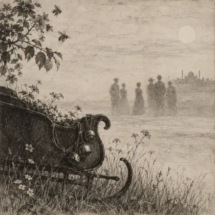 As Sleigh Bells Seem in Summer - poem by - Emily Dickinson