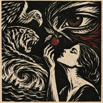 As the Starved Maelstrom Laps the Navies - poem by - Emily Dickinson