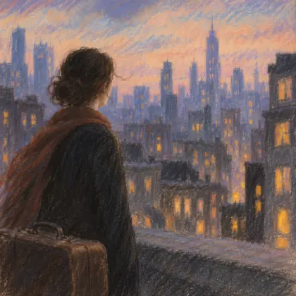 Away from Home Are Some and I - poem by - Emily Dickinson
