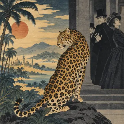 Civilization Spurns the Leopard! - poem by - Emily Dickinson