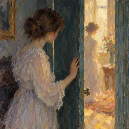 Could I Then Shut the Door - poem by - Emily Dickinson