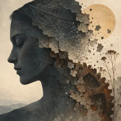 Crumbling Is Not an Instant’s Act - poem by - Emily Dickinson