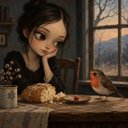 Deprived of Other Banquet - poem by - Emily Dickinson