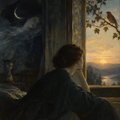 Dreams Are Well but Waking’s Better - poem by - Emily Dickinson