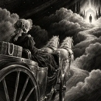 Dropped Into the Ether Acre - poem by - Emily Dickinson