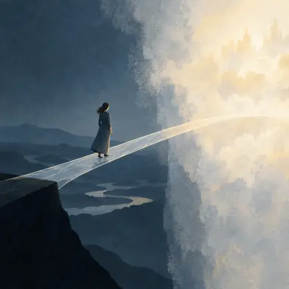 Faith Is the Pierless Bridge - poem by - Emily Dickinson