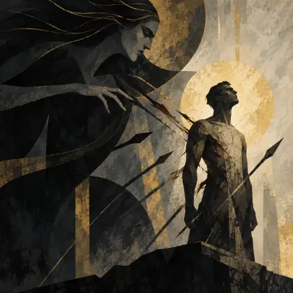 Fate Slew Him, but He Did Not Drop - poem by - Emily Dickinson