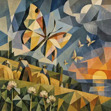 From Cocoon Forth a Butterfly - poem by - Emily Dickinson