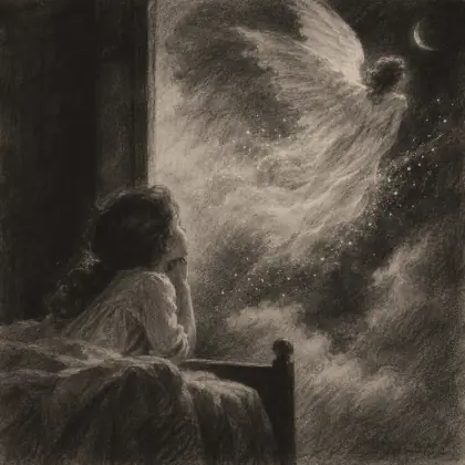 Good Night, Because We Must - poem by - Emily Dickinson