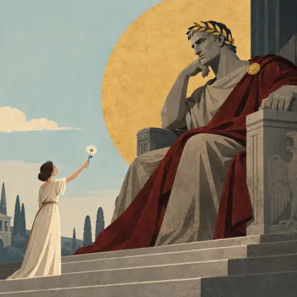 Great Caesar! Condescend - poem by - Emily Dickinson