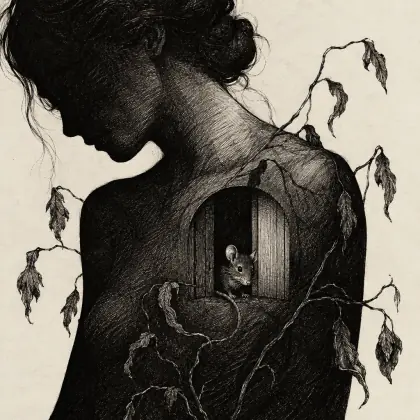 Grief Is a Mouse - poem by - Emily Dickinson