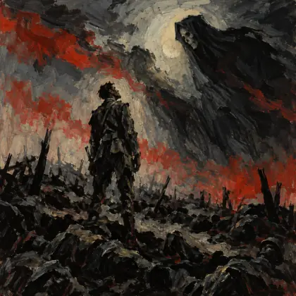 He Fought Like Those Who’ve Nought to Lose - poem by - Emily Dickinson