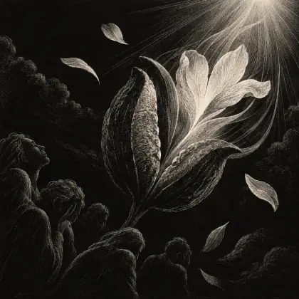 He Gave Away His Life - poem by - Emily Dickinson