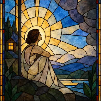 He Who in Himself Believes - poem by - Emily Dickinson