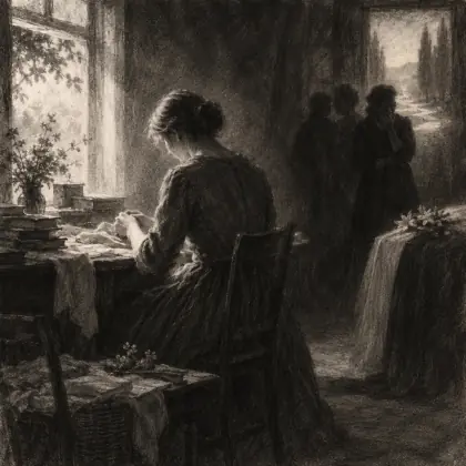Her Final Summer Was It, - poem by - Emily Dickinson