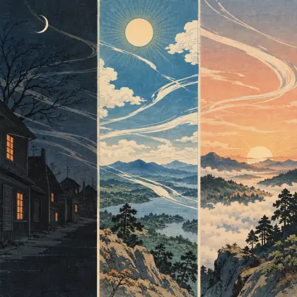 How Lonesome the Wind Must Feel Nights – - poem by - Emily Dickinson