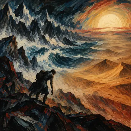 I Cross Till I Am Weary - poem by - Emily Dickinson