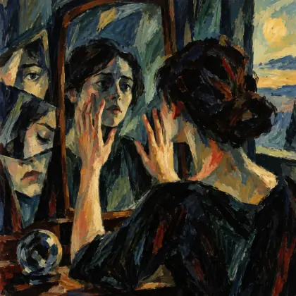 I Felt My Life with Both My Hands - poem by - Emily Dickinson
