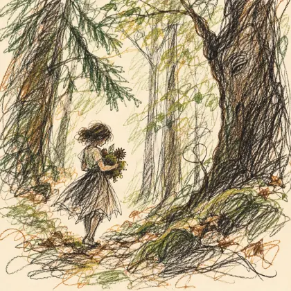 I Robbed the Woods - poem by - Emily Dickinson