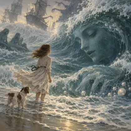 I Started Early – Took My Dog - poem by - Emily Dickinson