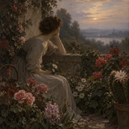 I Tend My Flowers for Thee - poem by - Emily Dickinson