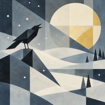 In Snow Thou Comest - poem by - Emily Dickinson