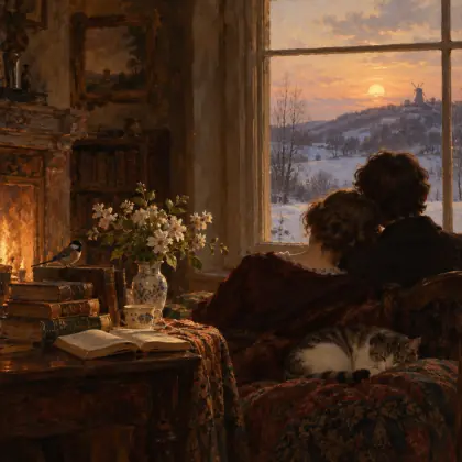 It’s Thoughts and Just One Heart - poem by - Emily Dickinson