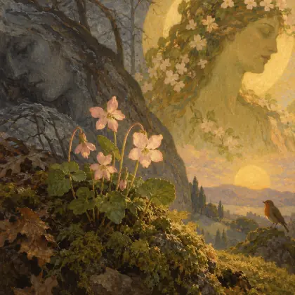 May-flower - poem by - Emily Dickinson