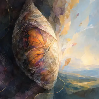 My Cocoon Tightens, Colors Tease - poem by - Emily Dickinson