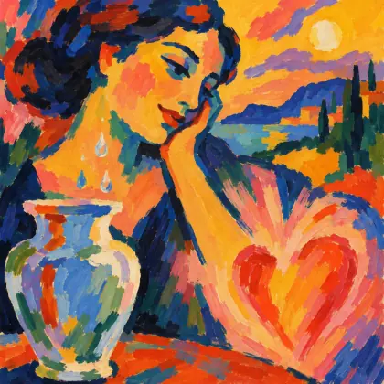 My Eye Is Fuller Than My Vase - poem by - Emily Dickinson