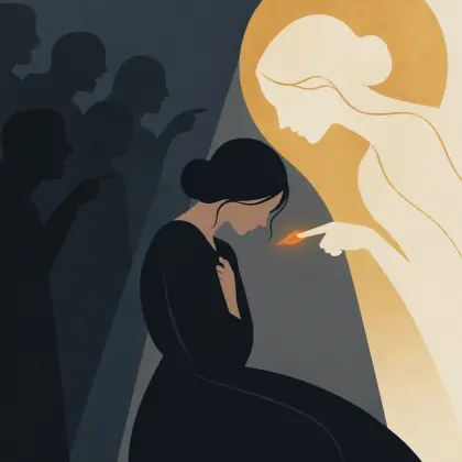 My Soul Accused Me and I Quailed - poem by - Emily Dickinson