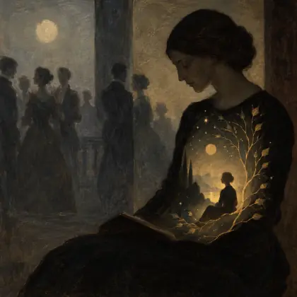 Never for Society - poem by - Emily Dickinson