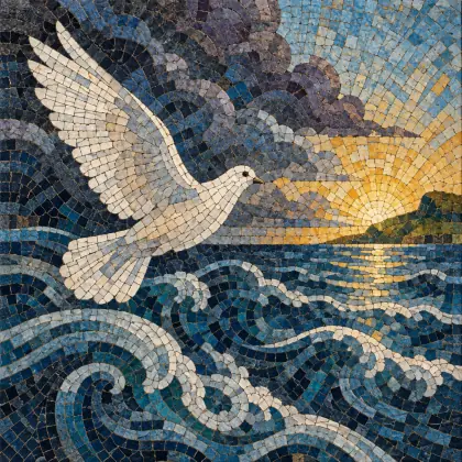 Once More, My Now Bewildered Dove - poem by - Emily Dickinson