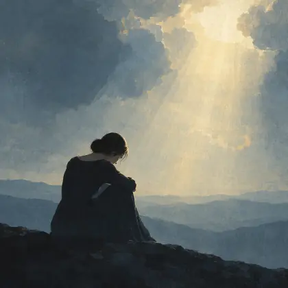 Only God Detect the Sorrow - poem by - Emily Dickinson
