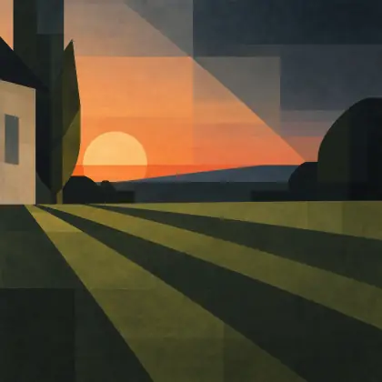 Presentiment Is That Long Shadow on the Lawn - poem by - Emily Dickinson