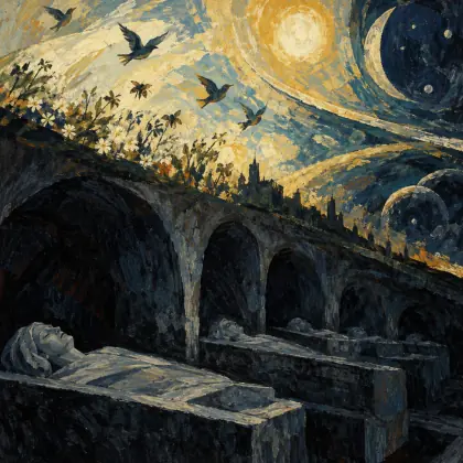 Safe in Their Alabaster Chambers, - poem by - Emily Dickinson
