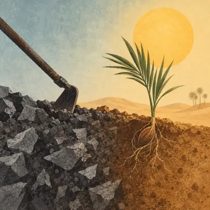 Soil of Flint, If Steady Tilled - poem by - Emily Dickinson