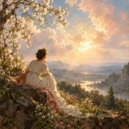 Spring Is the Period - poem by - Emily Dickinson