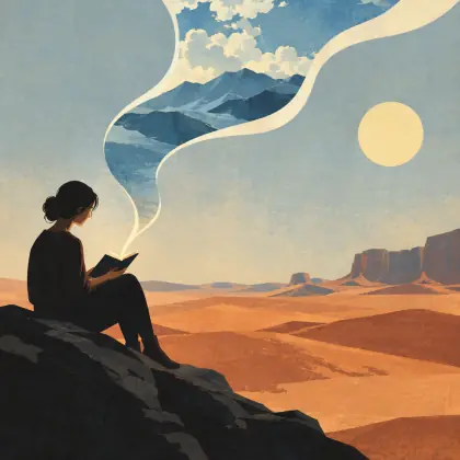 Strong Draughts of Their Refreshing Minds - poem by - Emily Dickinson