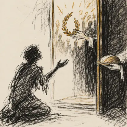 The Beggar at the Door for Fame - poem by - Emily Dickinson