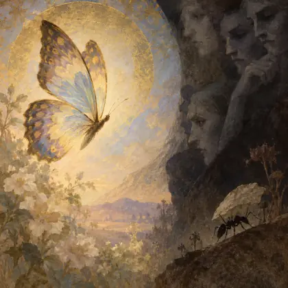 The Butterfly Obtains - poem by - Emily Dickinson