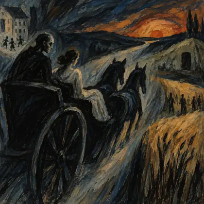 The Chariot - poem by - Emily Dickinson
