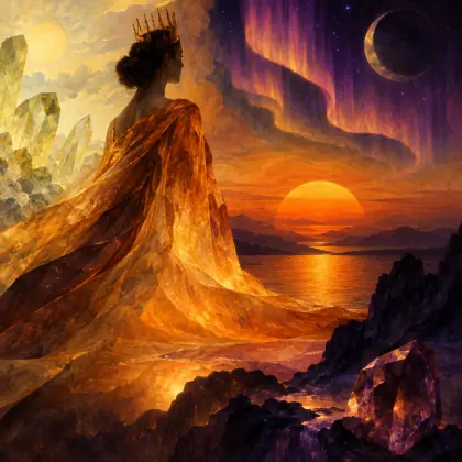 The Color of a Queen, Is This - poem by - Emily Dickinson