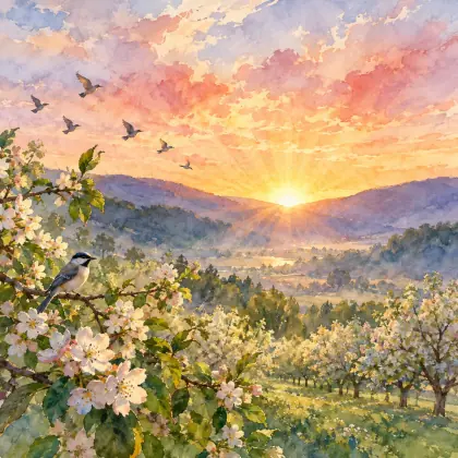 The Day Came Slow - poem by - Emily Dickinson