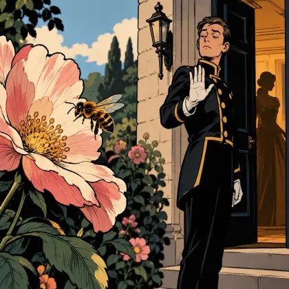 The Flower Must Not Blame the Bee - poem by - Emily Dickinson