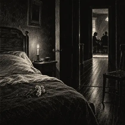 The Last Night That She Lived - poem by - Emily Dickinson