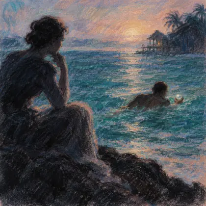 The Malay Took the Pearl - poem by - Emily Dickinson