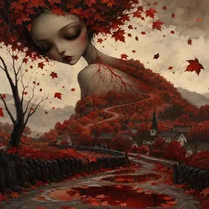 The Name of It Is ‘Autumn’ - poem by - Emily Dickinson